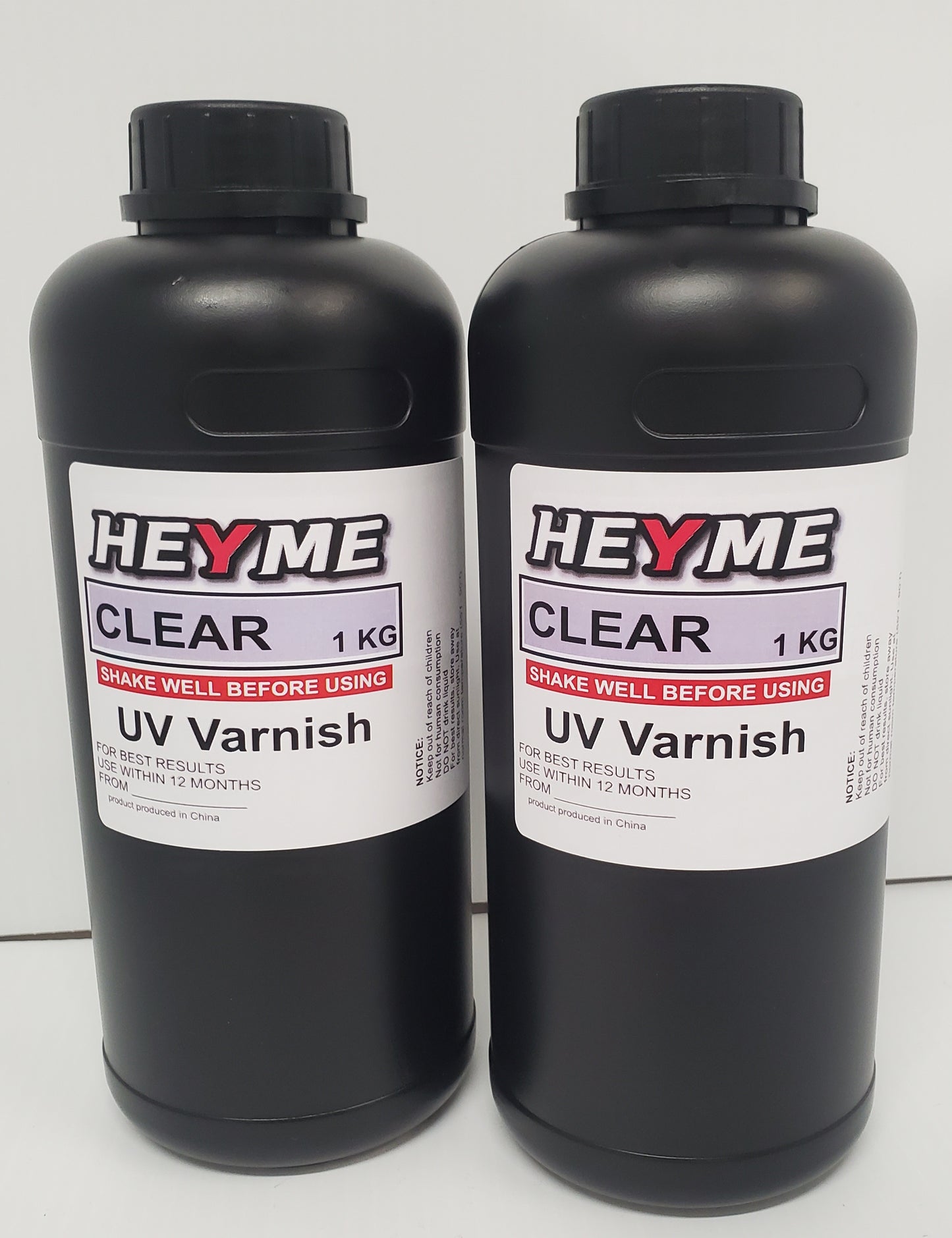 Heyme Clear Gloss Varnish UV ink UVDTF Crystal Transfer