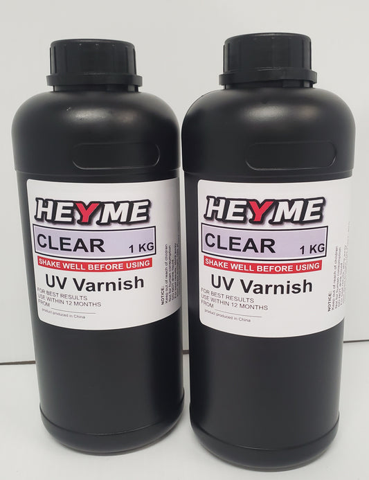 Heyme Clear Gloss Varnish UV ink UVDTF Crystal Transfer